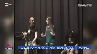 La Vita in diretta. Angelina Mango e papà Pino cantano i Beatles - RaiPlay