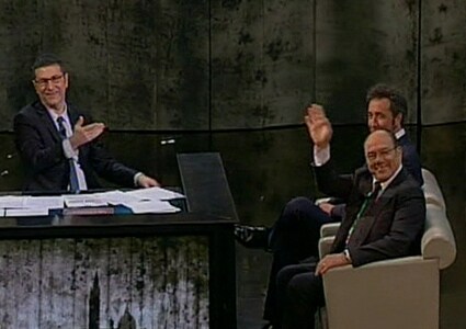 Sorrentino e Verdone a "Che tempo che fa"
