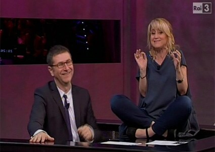 Luciana Littizzetto a <br>"Che tempo che fa"