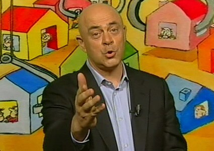Ballarò: la copertina di Maurizio Crozza