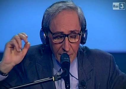 Franco Battiato a "Che tempo che fa"