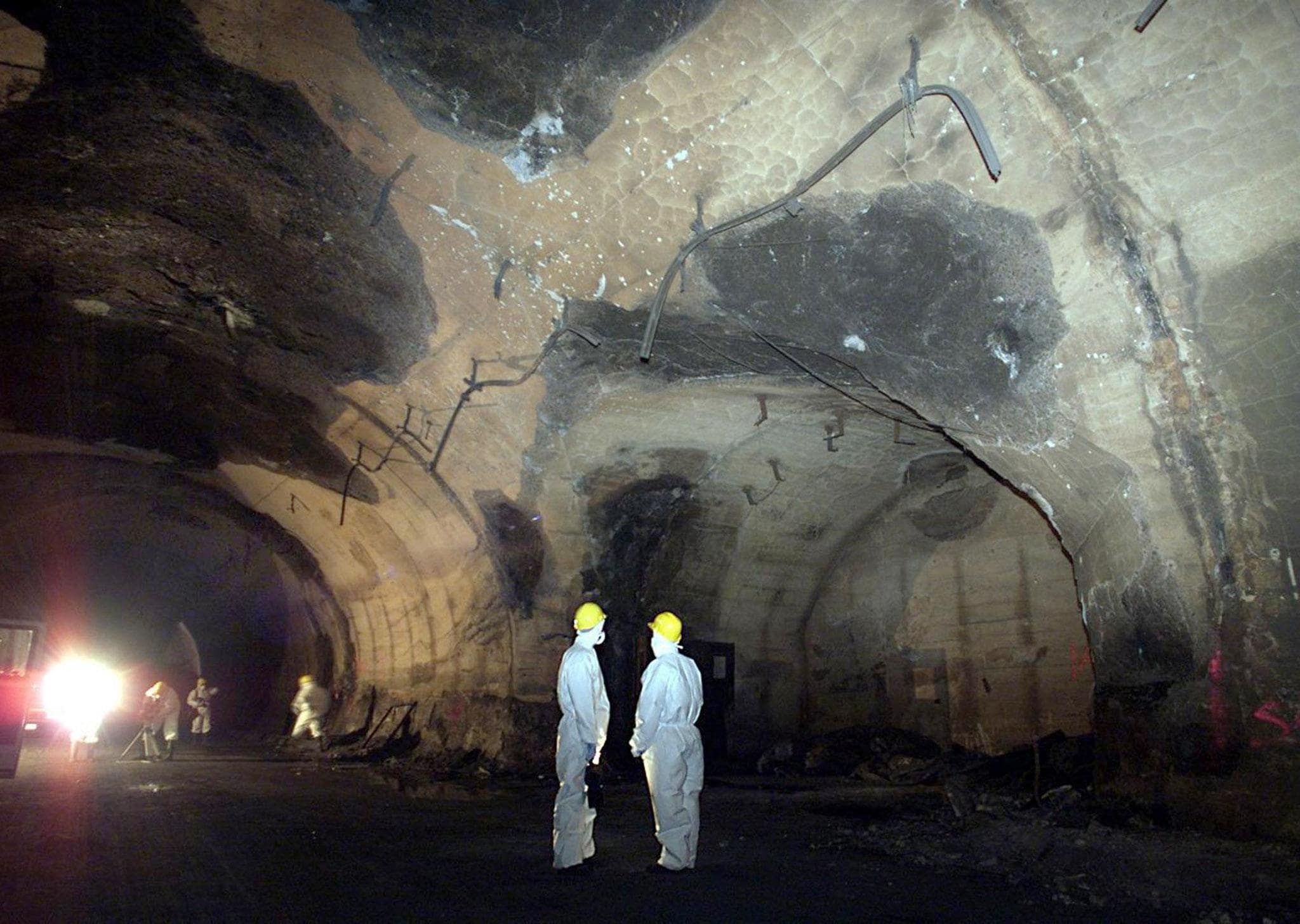 24 Marzo 1999 l'incendio nel tunnel del Monte Bianco Photogallery Rai News