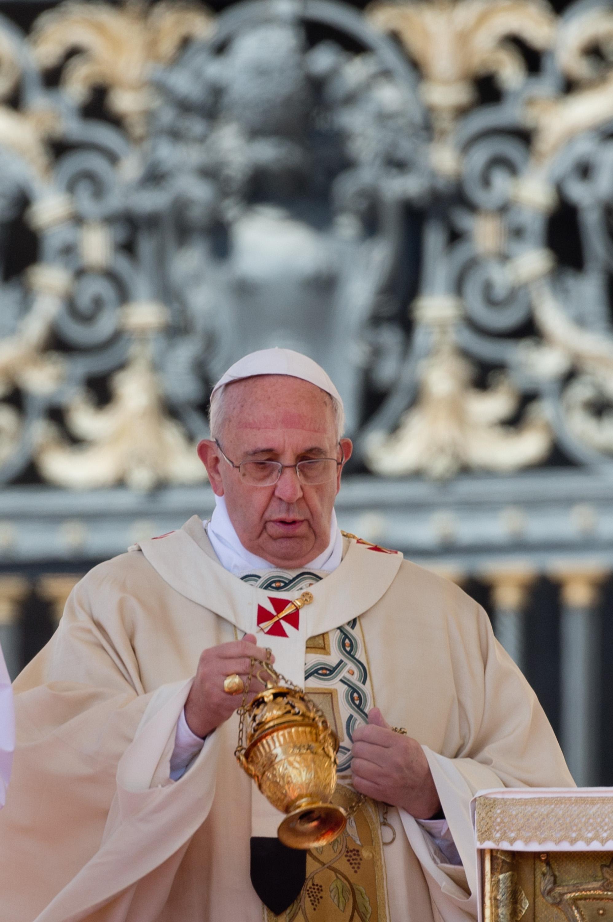 Papa Francesco Celebra La Messa Di Pasqua A San Pietro Photogallery 