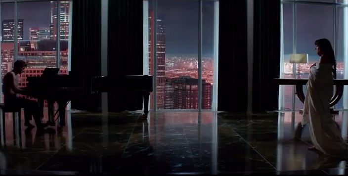 50 Sfumature Di Grigio - Scena Della Prima Volta