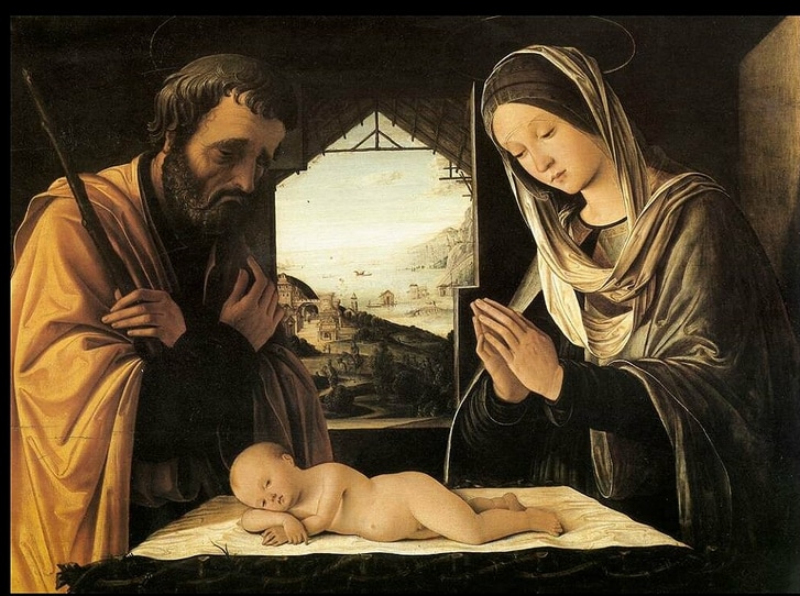 Risultati immagini per natività di raffaello